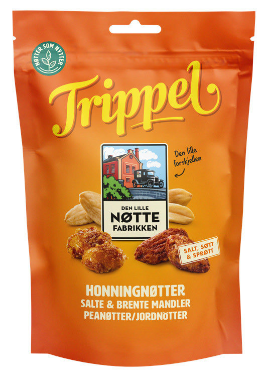 Trippel 190g Den Lille Nøttefabrikken