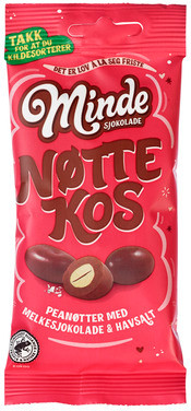 Minde Nøttekos Peanøtter 50g