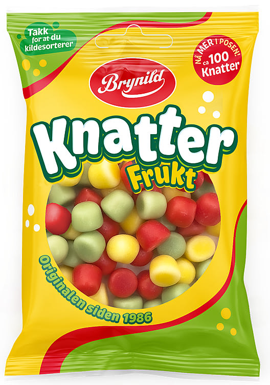 Knatter Frukt 100g Brynild