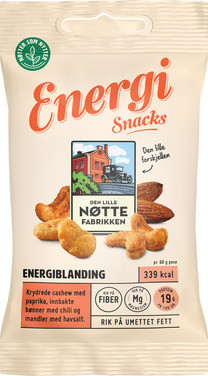 Dln Energi Snacks 60g 10 stk