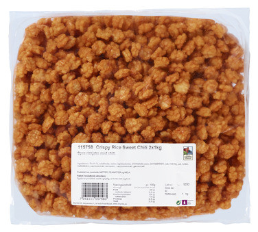 Dln Lv Crispy Rice Sweet Chili 2x1kg