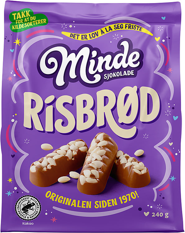 Risbrød 240g Minde