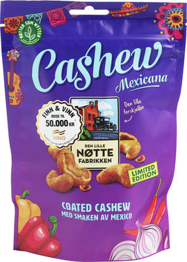 Dln Cashew Mexicana 140g 12stk