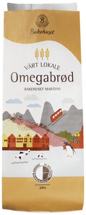 Omega Brød 620g Martens