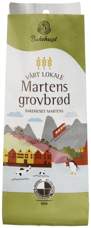 Grovbrød 750g Martens