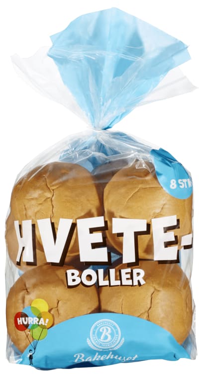 Hveteboller 8stk Bakehuset