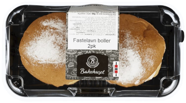 Fastelavnsboller 2stk Bakehuset