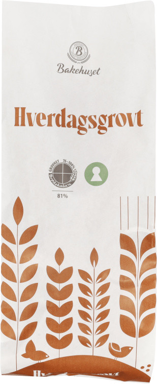 Hverdagsgrovt 750g Bakehuset