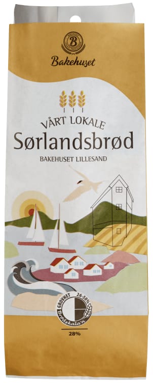 Sørlandsbrød 750g Bakehuset