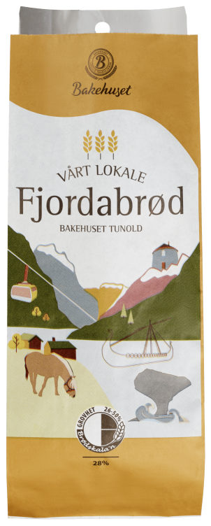 Fjordabrød 750g Tunold