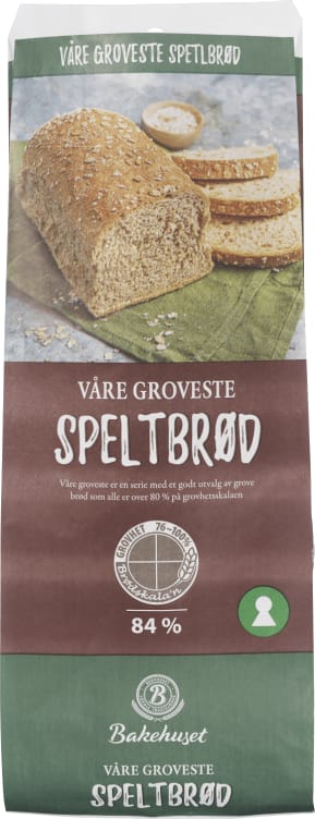 Speltbrød Grovt 620g Våre Groveste