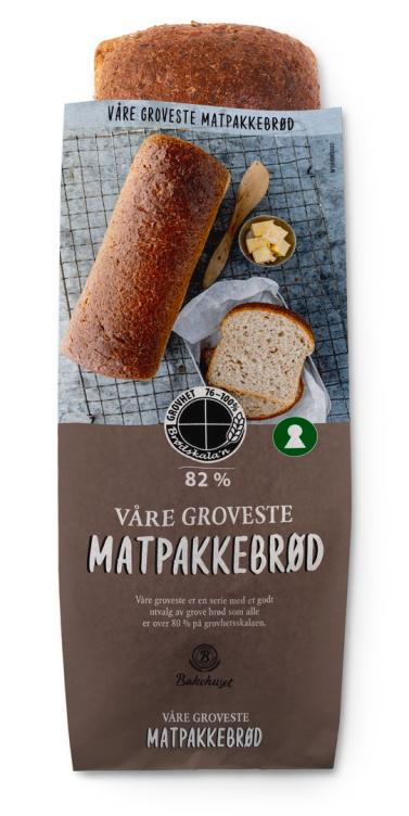 Matpakkebrød 680g Våre Groveste