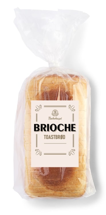 Brioche Toastbrød Skåret Bakehuset