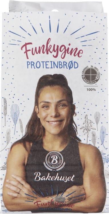 Proteinbrød Funkygine 500g Bakehuset
