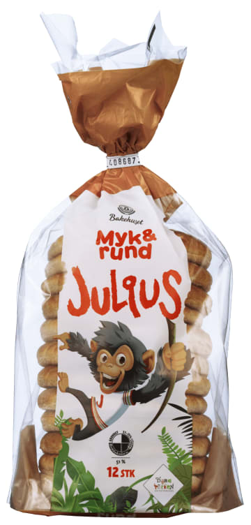 Myk&Rund Julius 12stk 350g Bakehuset