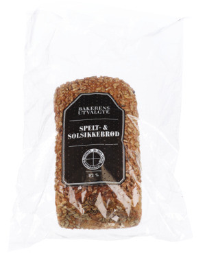 Spelt og Solsikkebrød 580g Bakerens Utvalgte