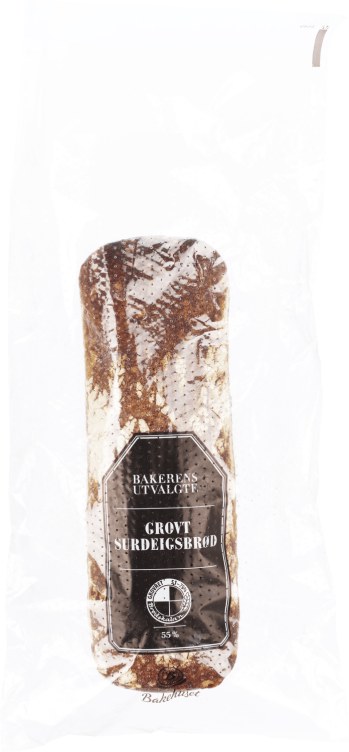 Surdeigsbrød Grovt 660g Bakerens Bakehuset