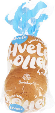 Hveteboller 4pk 260g Bakehuset