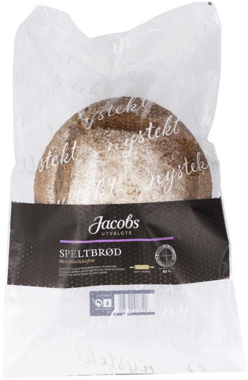 Speltbrød Rundt 660g Jacobs Utvalgte