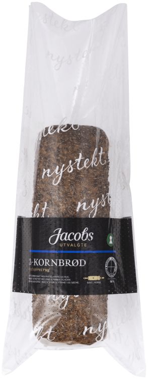 3-Kornbrød 760g Jacobs Utvalgte