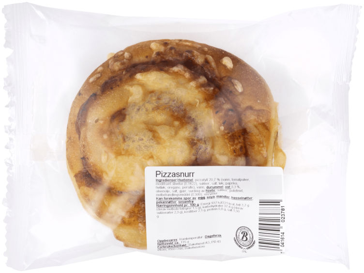Pizzasnurr 115g Emballert Bakehuset