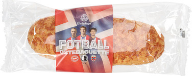 Fotball Ostebaguette 120g Emb