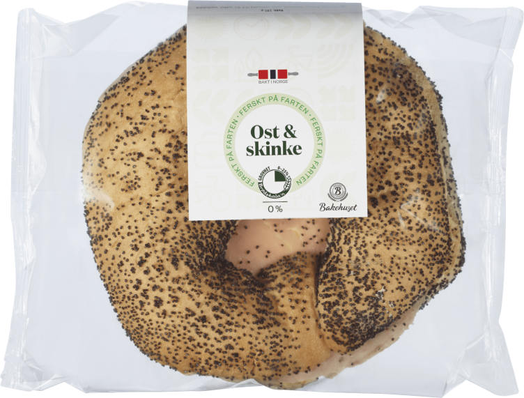 Frøhorn Ost&Skinke 185g Bakehuset