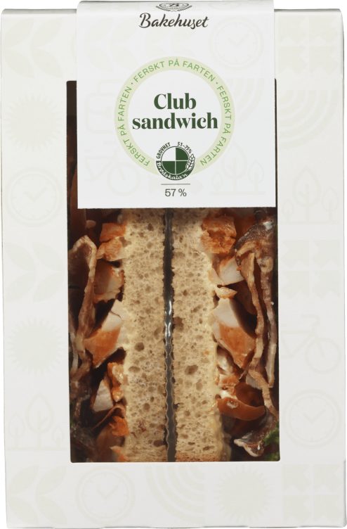 Club Sandwich 190g Bakehuset