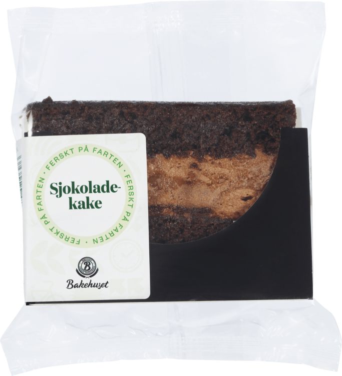 Sjokoladekake 80g Porsjonskake Bakehuset