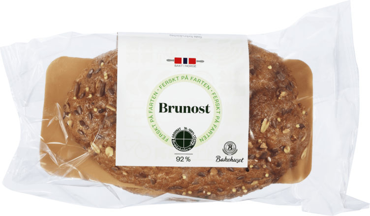 Fiberstykke m/Brunost 105g Bakehuset