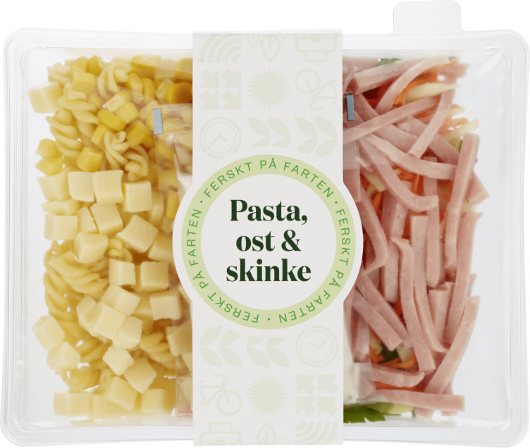 Ost, Skinke & Pastas 320g Bakehuset