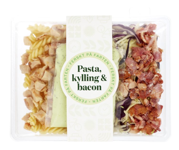 Kyllingsalat Bacon 330g Bakehuset