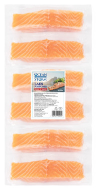 Fryst Naturell Lakseporsjon