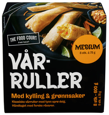 Food Court Vårruller m/Kylling&Grønnsaker 600g