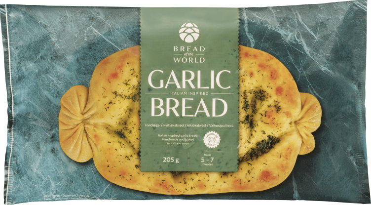 Hvitløksbrød 205g Bread Of The World