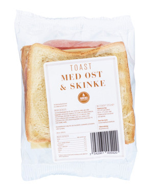 Toast m/Ost & Skinke 120g