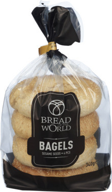 Botw Bagels Sesame Seeds 4pk