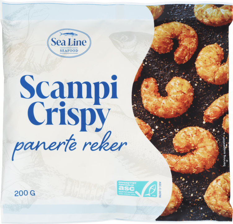 Scampi Crispy 200g Sea Line