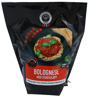 Gryte Bolognese m/ Kjøtt 900g Wald