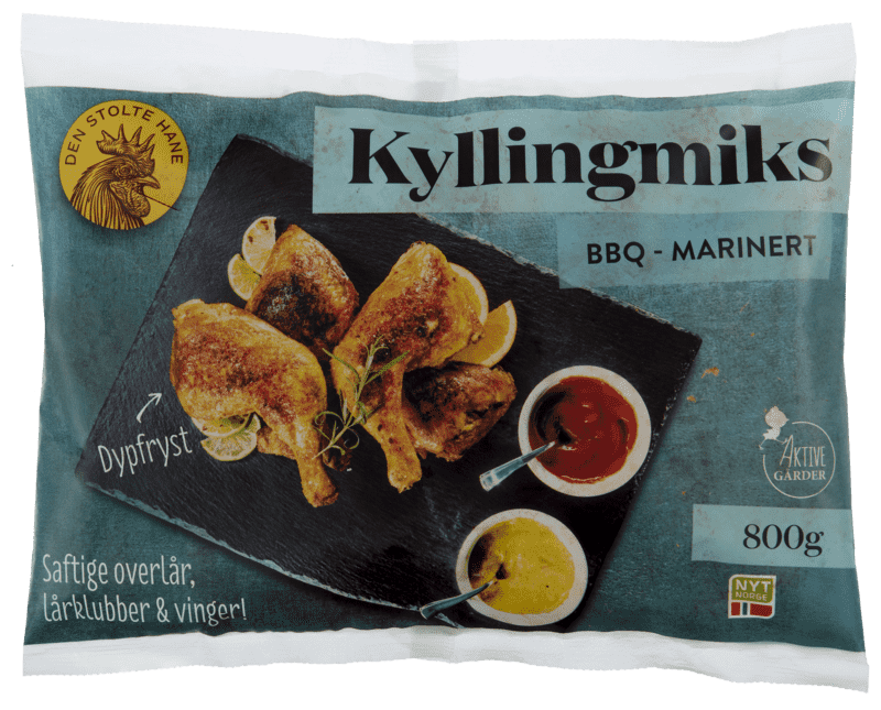 Den Stolte Hane Kyllingmiks bbq 800g