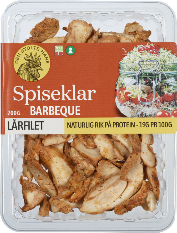 Kylling Lårfilet Spiseklar Bbq 200g Dsh