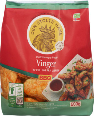 Dsh Grillede Kyllingvinger 500g