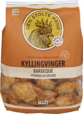Dsh Grillede Kyllingvinger 1500g