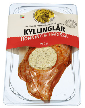 Dsh Kyllinglår Honning & Harissa Sv 250g