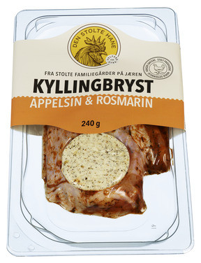 Dsh Kyllingbryst Appelsin & Rosmarin Sv 240g