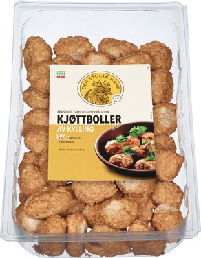 Dsh Kyllingkjøttboller 800g