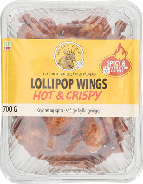 Dsh Lollipop Wings Hot & Crispy 700g