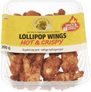 Dsh Lollipop Wings Hot & Crispy 700g