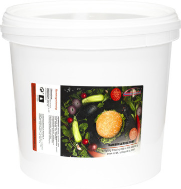 Hamburgerdressing 5kg Spann