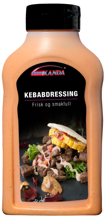 Kebabdressing Medium 300ml Kanda